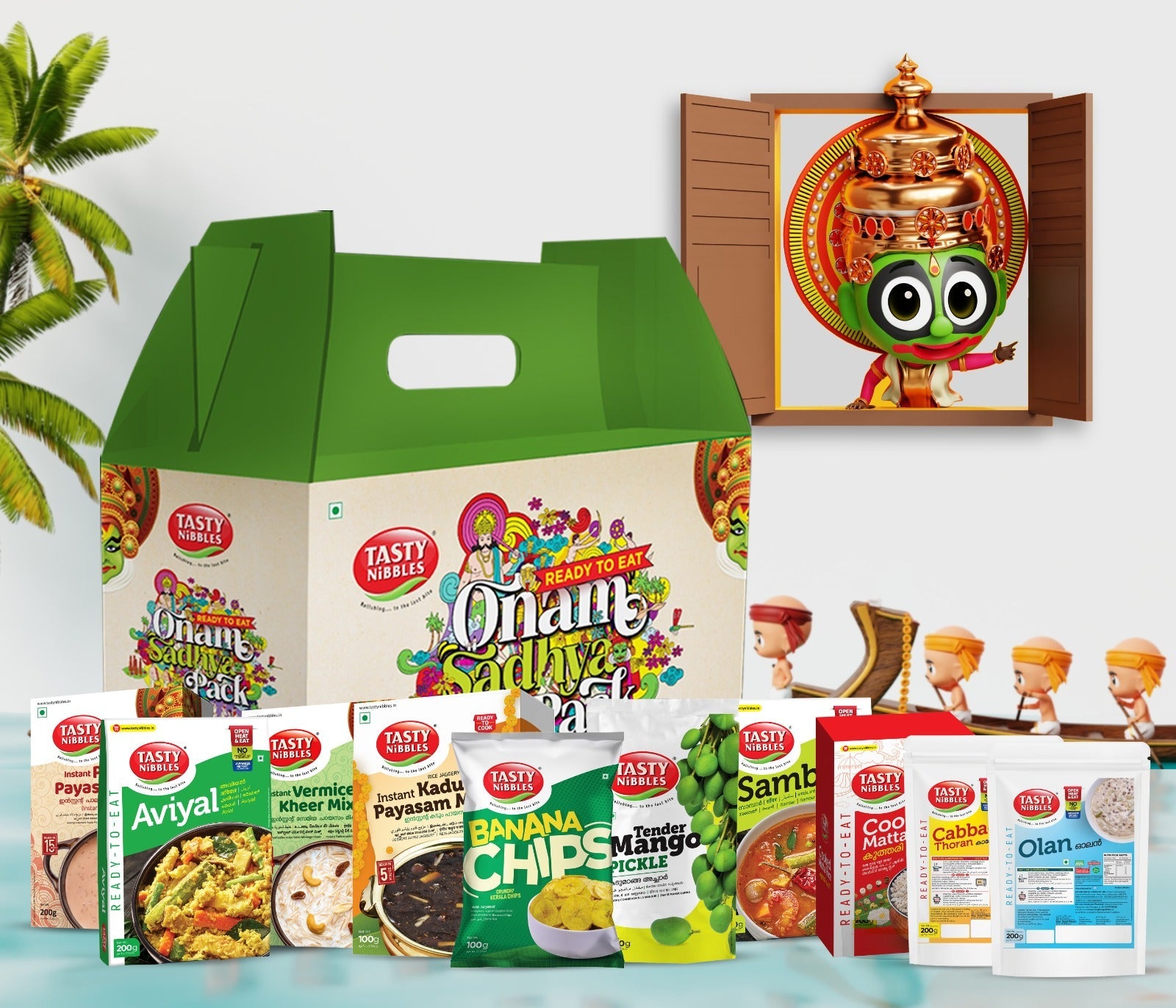 Buy Mini Onam Sadhya Pack Ready To Ship Delicious Onam Feast