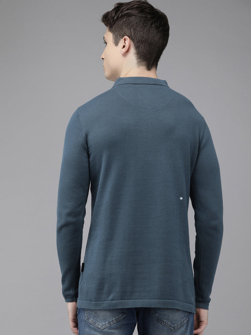 men lavsa ardor edition grey slim fit pure cotton t-shirt