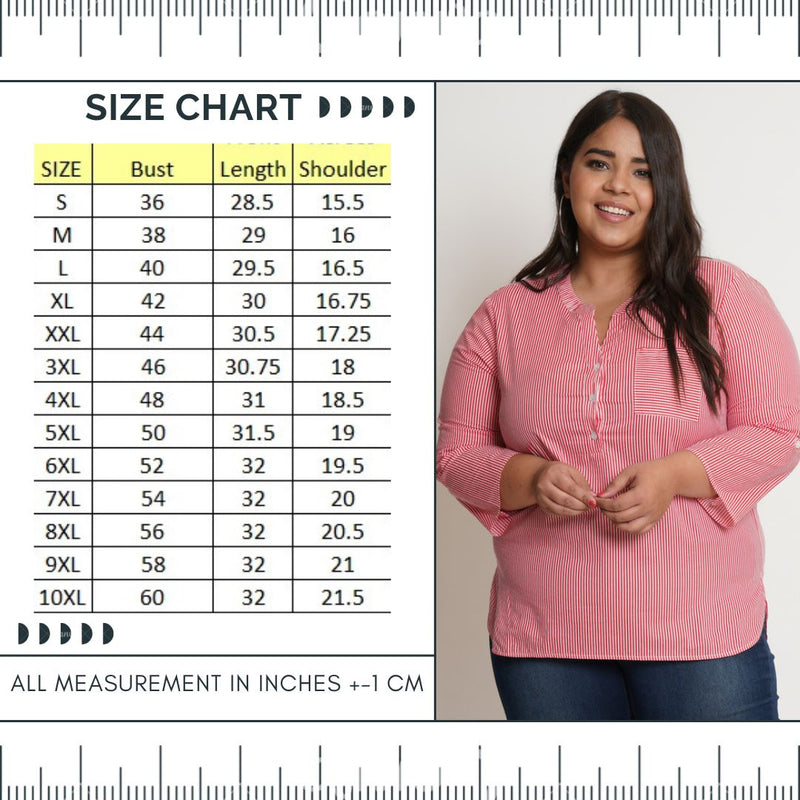 online shopping women plus size chart for top
