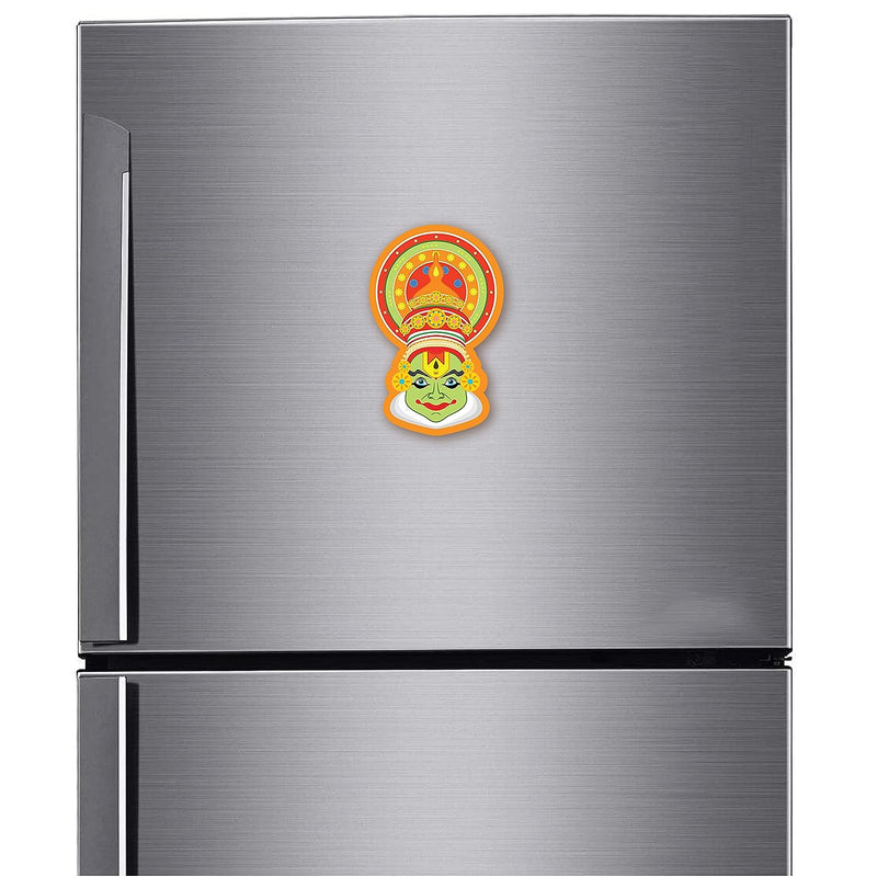 Kerala Kathakali Face Fridge Magnets Refrigerator