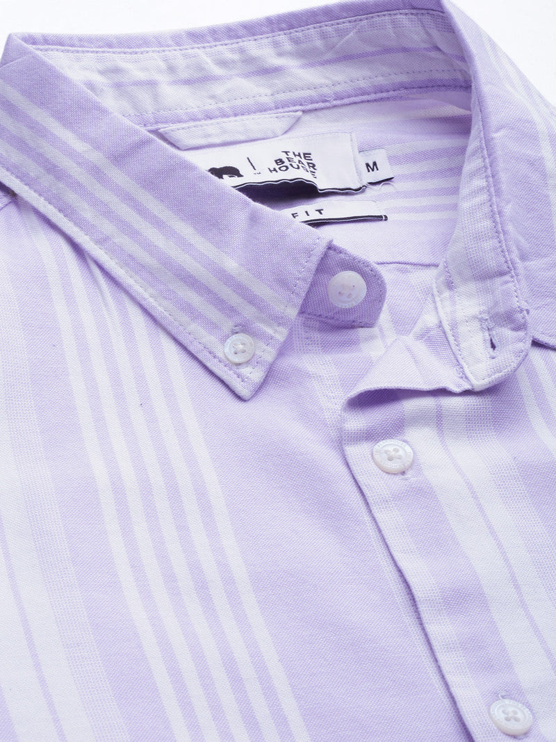 cif striped button-down casual shirt men shopping