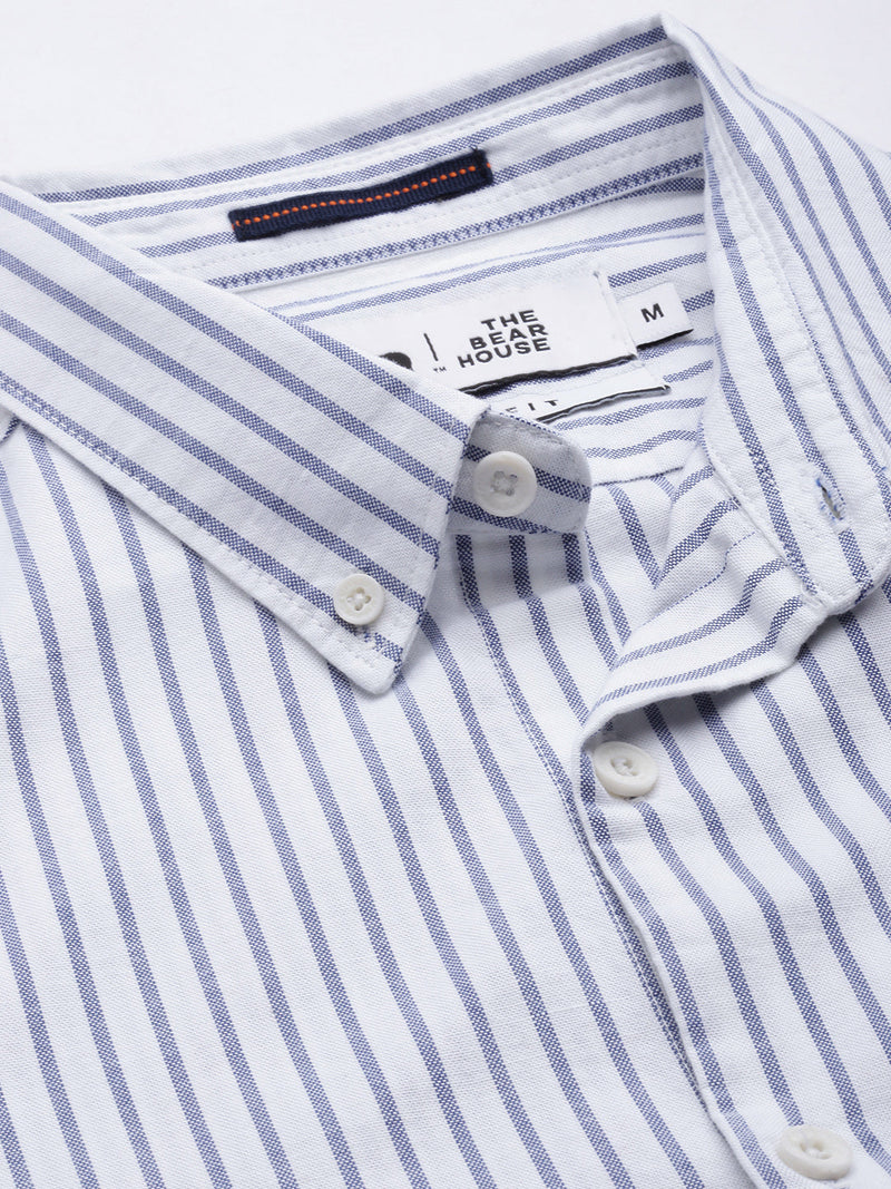 shomi striped button-down casual shirte men shopping