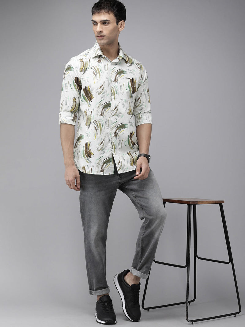 shores slim fit casual shirt thebearhouse