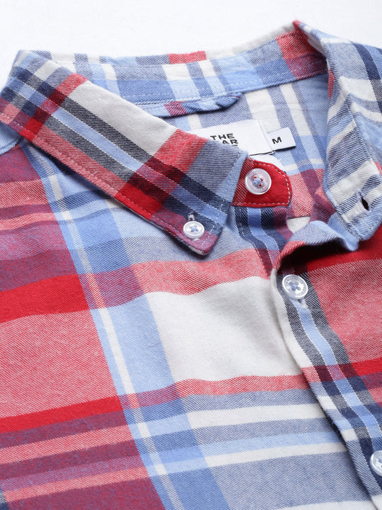 tivoli checkered button-down casual shirt men shopping