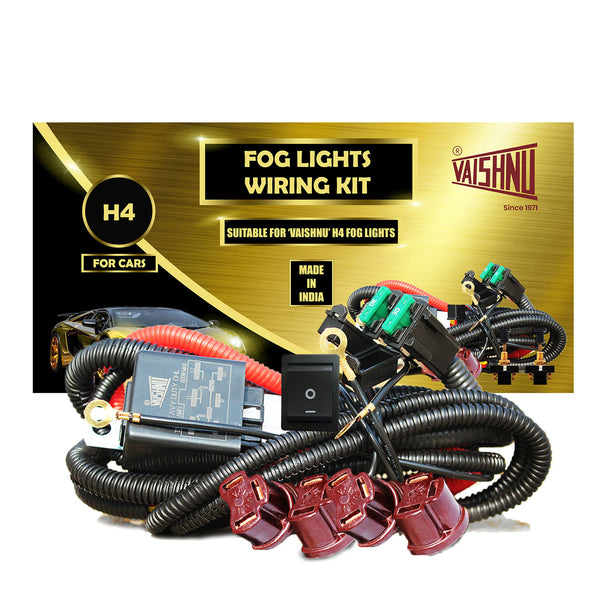 Headlight – Aux Light Integration Wiring Kit System For Cars