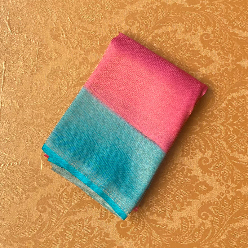 Banarasi Soft Silk With Zari Weave Throughout