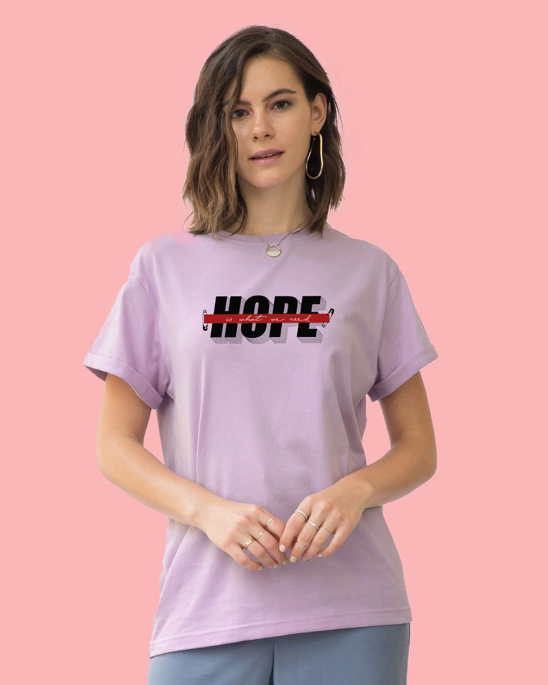 Women Hope Need Boyfriend T-shirt