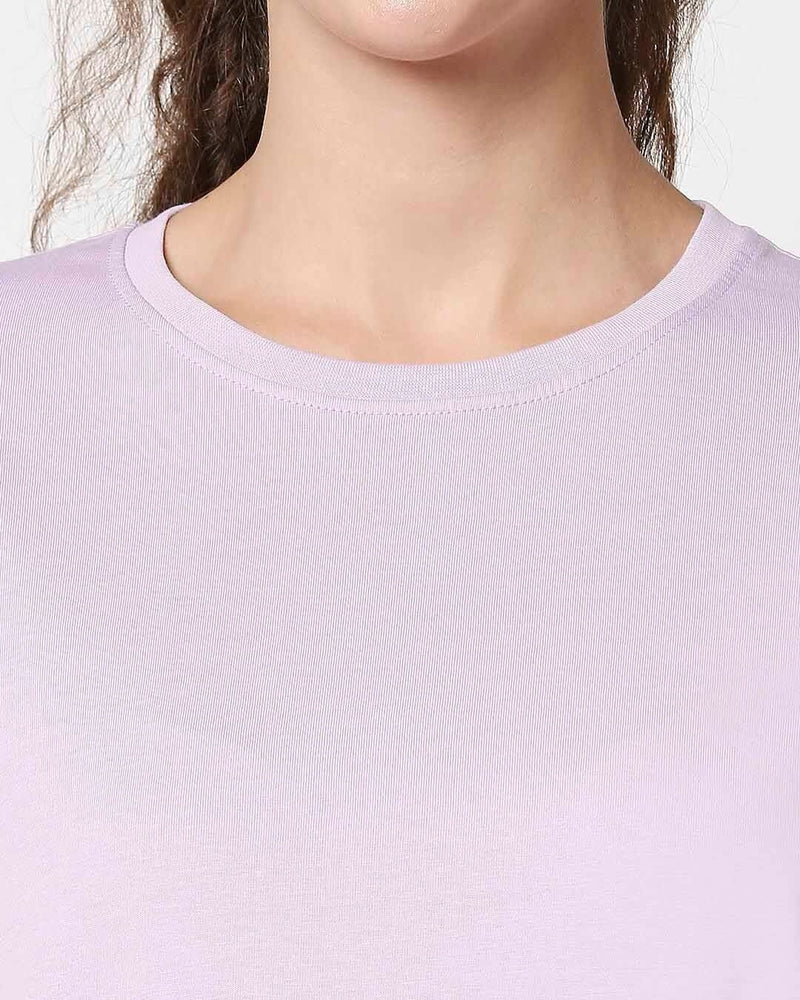 Women Lilac Bloom T-shirt