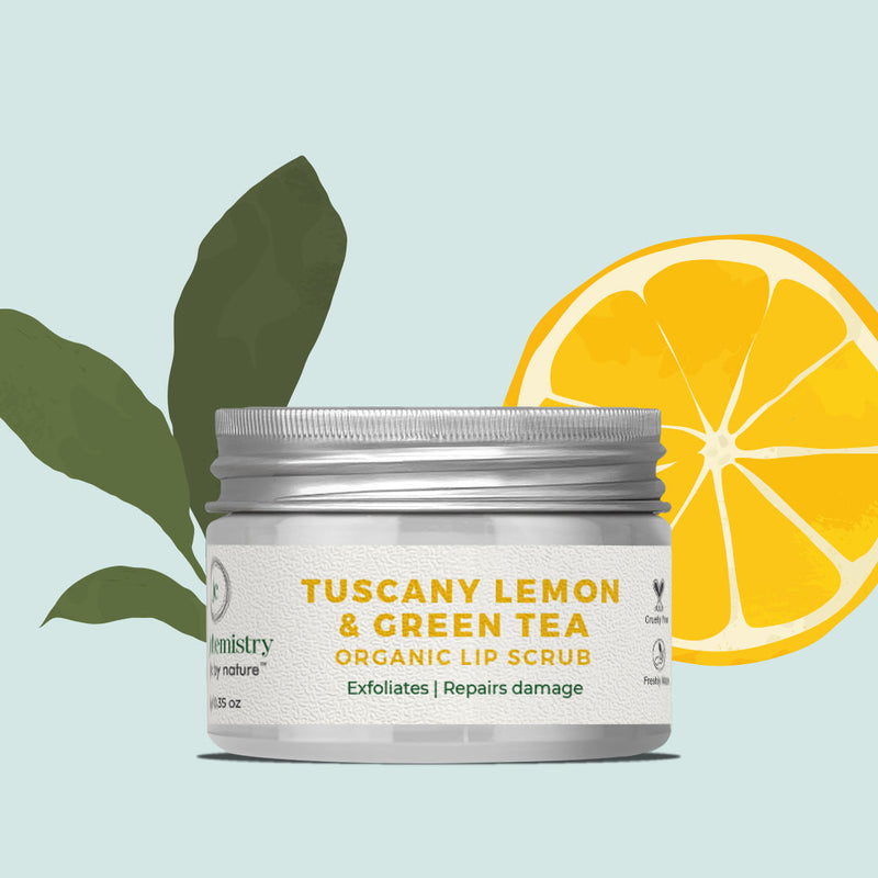 Tuscany Lemon and Green Tea Lip Scrub