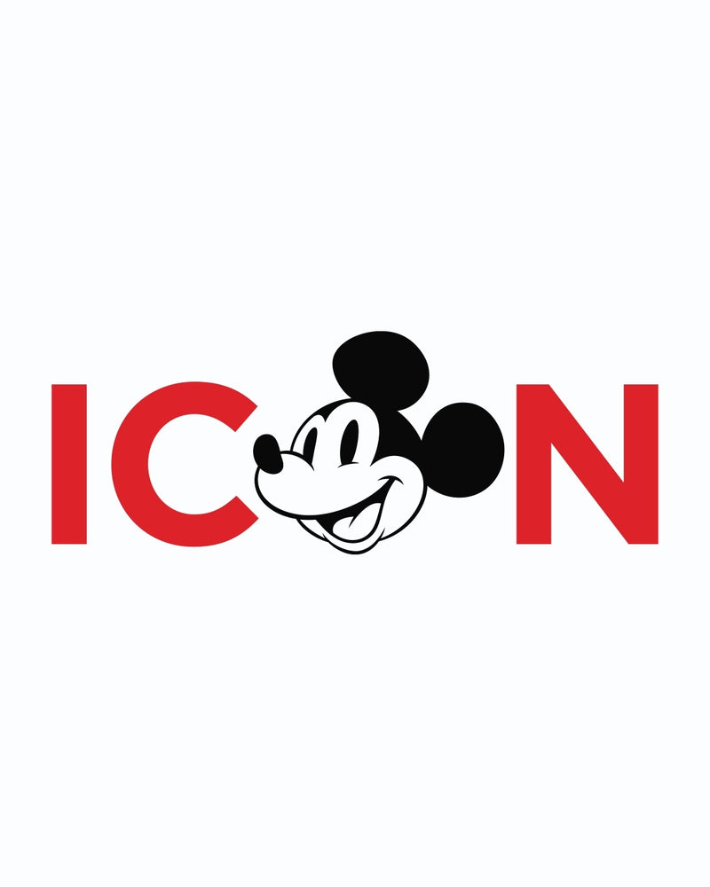 Women Disney Merchandise Color Block Icon Mickey Printed T-shirt