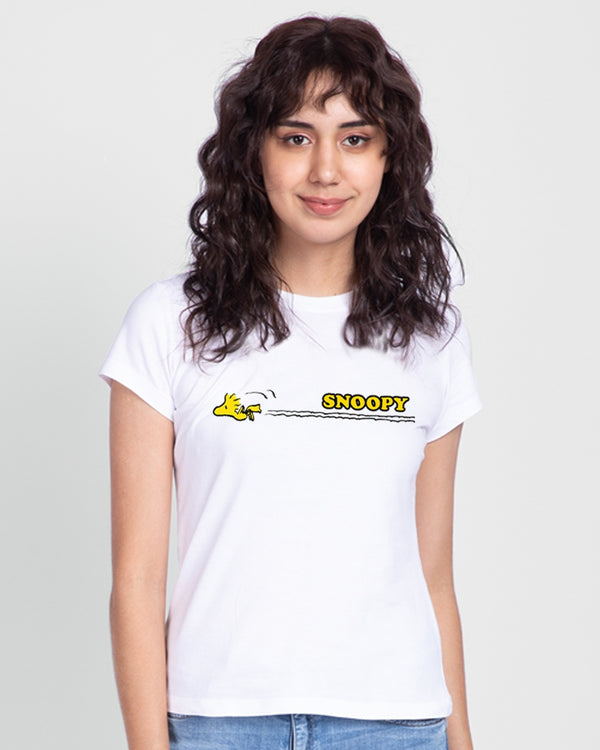 Women White Typography T-shirt